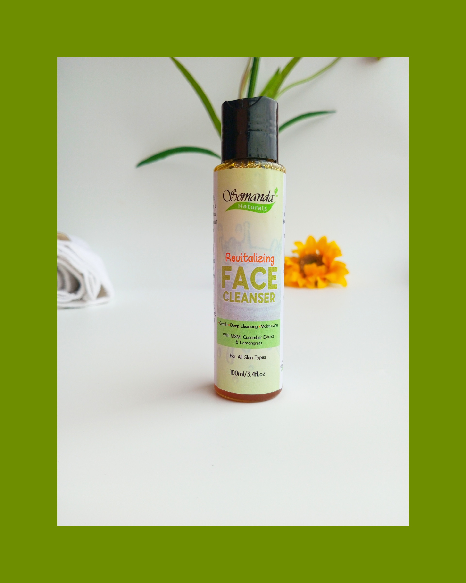Revitalizing Face Cleanser Somanda Naturals